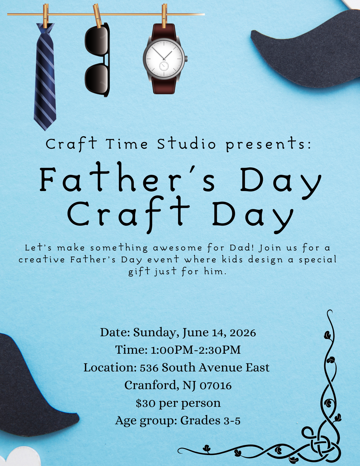 Father's Day Crafts at CTS (Grades 3-5) June 14th