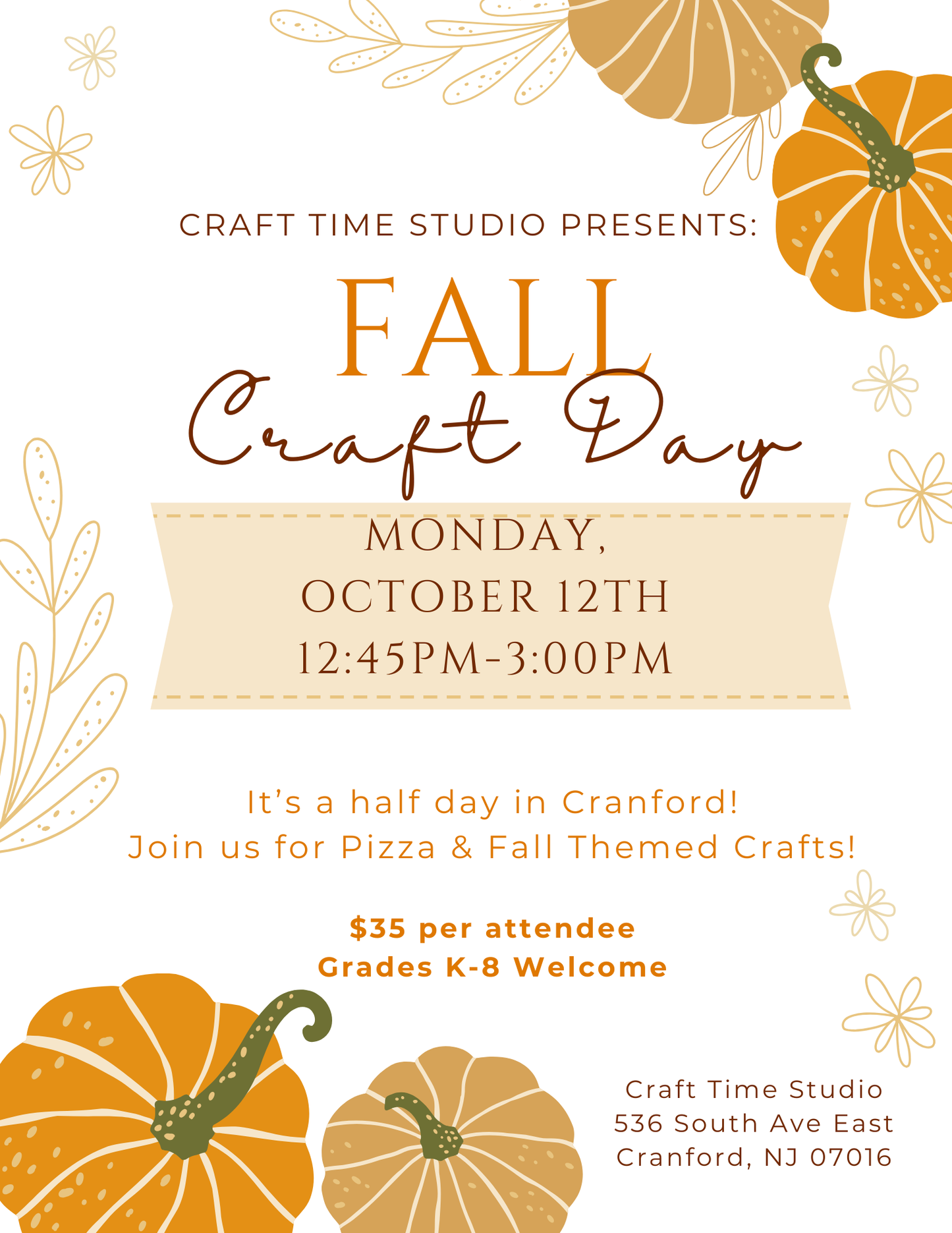 CTS Fall Craft Day-All Ages
