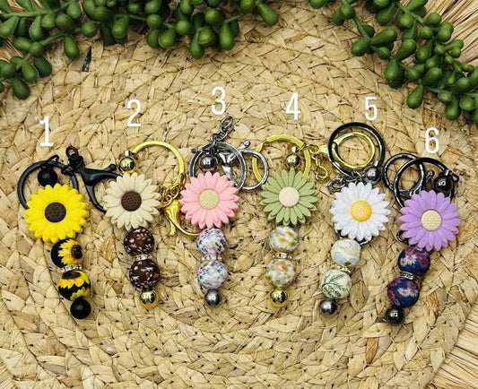 Key Chain- Flowers