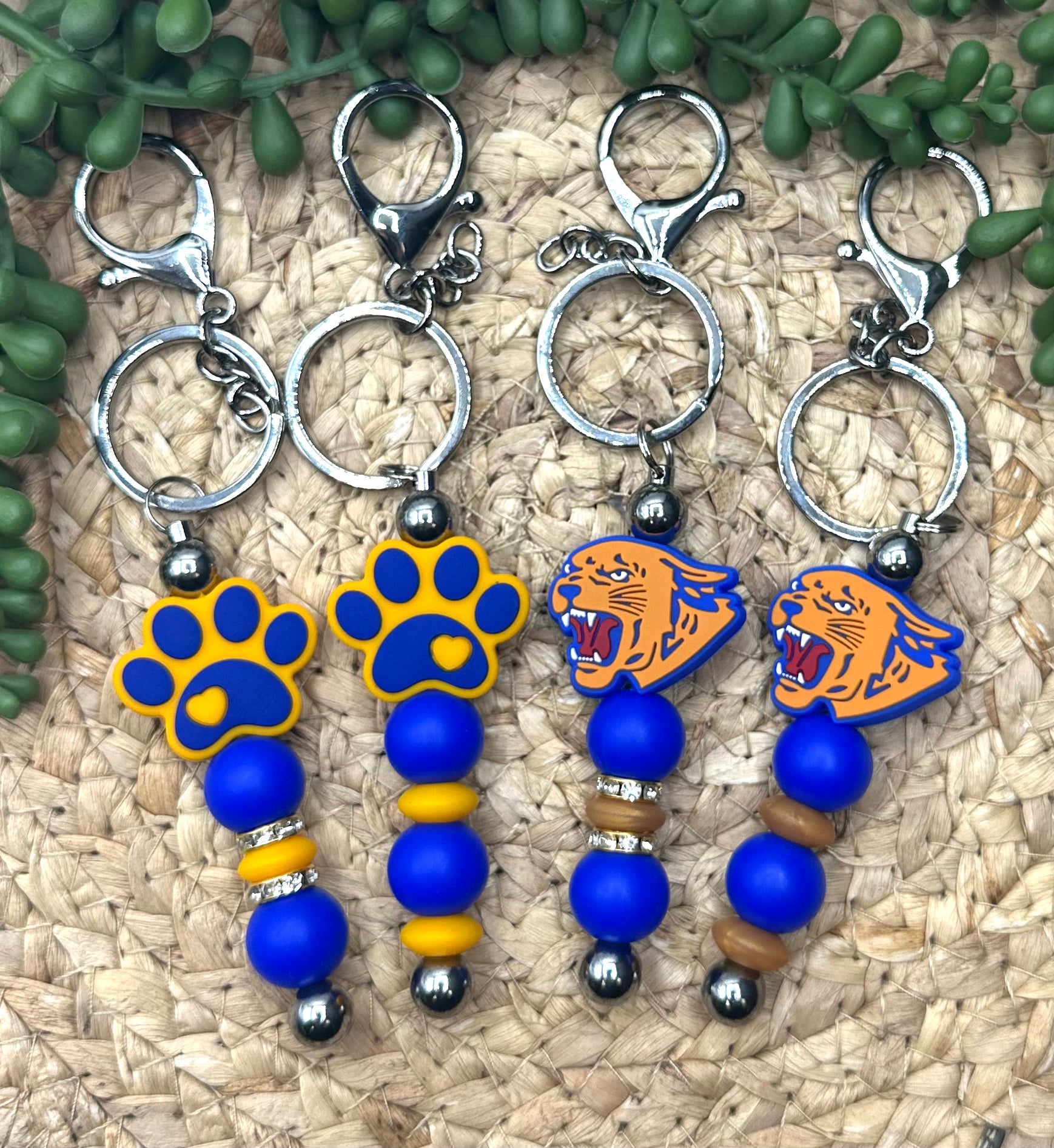 Student Org Key Chain Key Chain- School Pride – Craft Time Studio