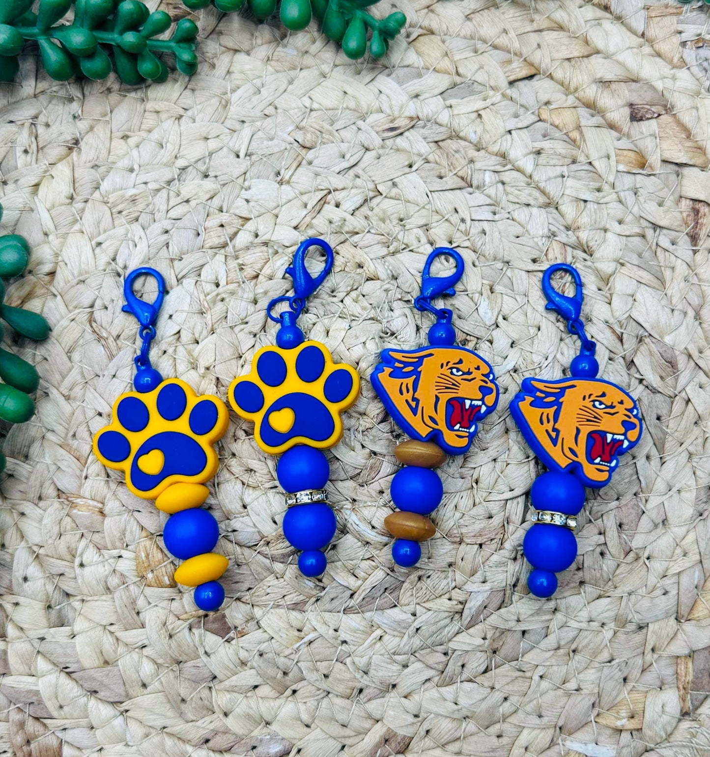 Zipper Pull/Key Chain- School Pride