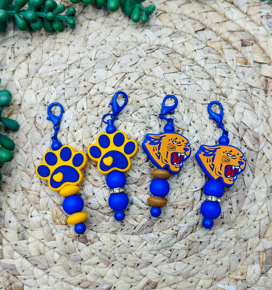 Zipper Pull/Key Chain- School Pride