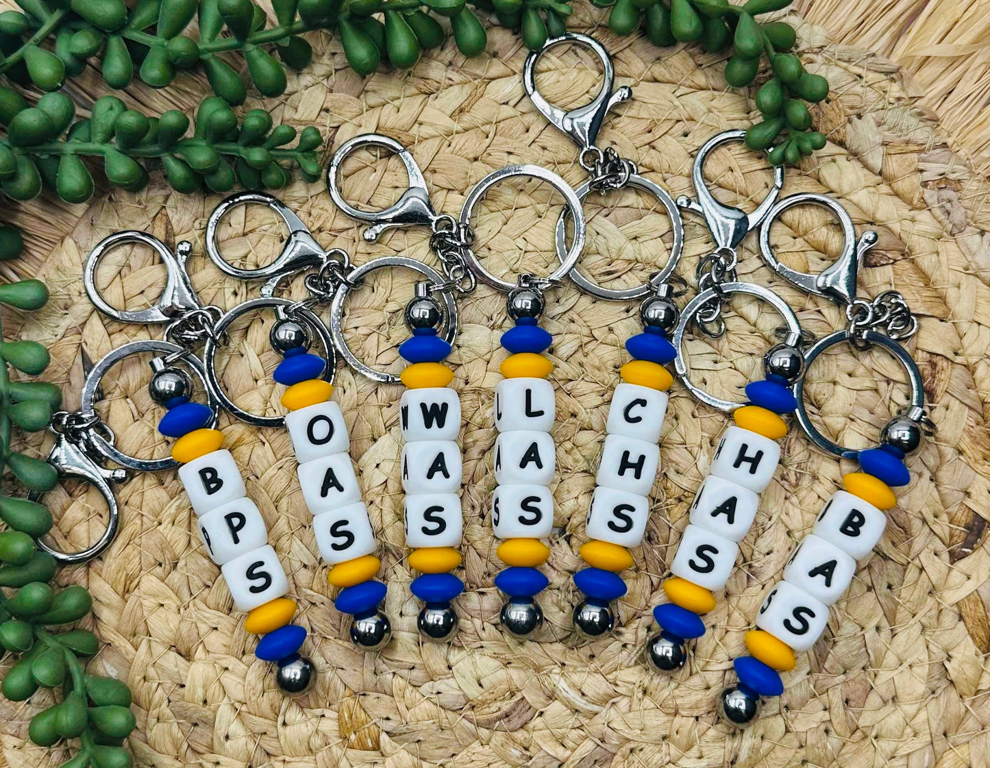 Key Chain- School Initials