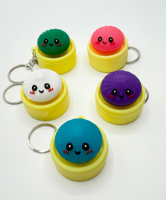 Dumpling Clicker Keychains