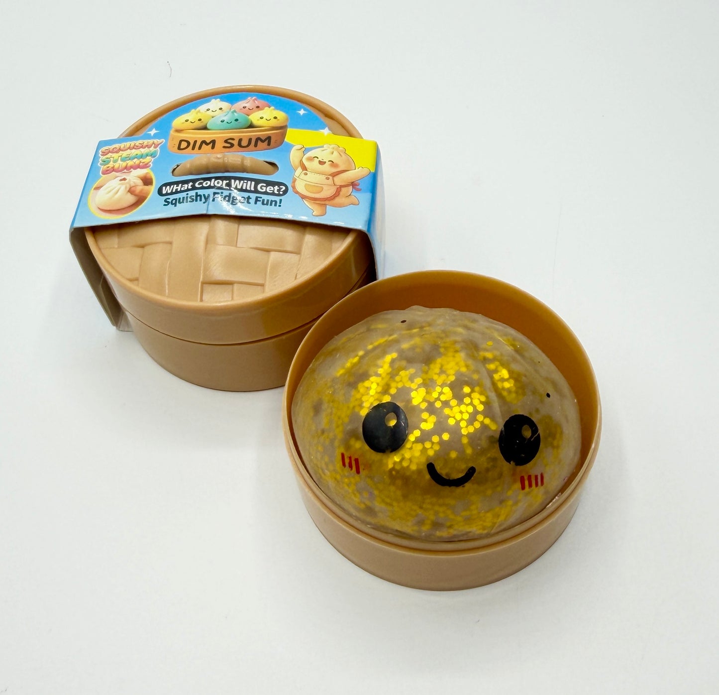 Mini Glitter Dumpling Squish *Mystery Color*